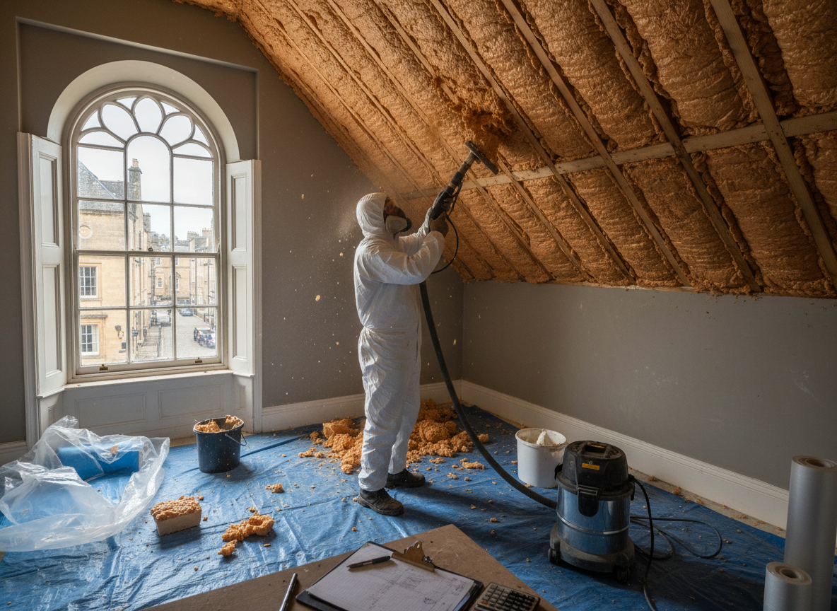 Cost Guide for Spray Foam Removal Bath