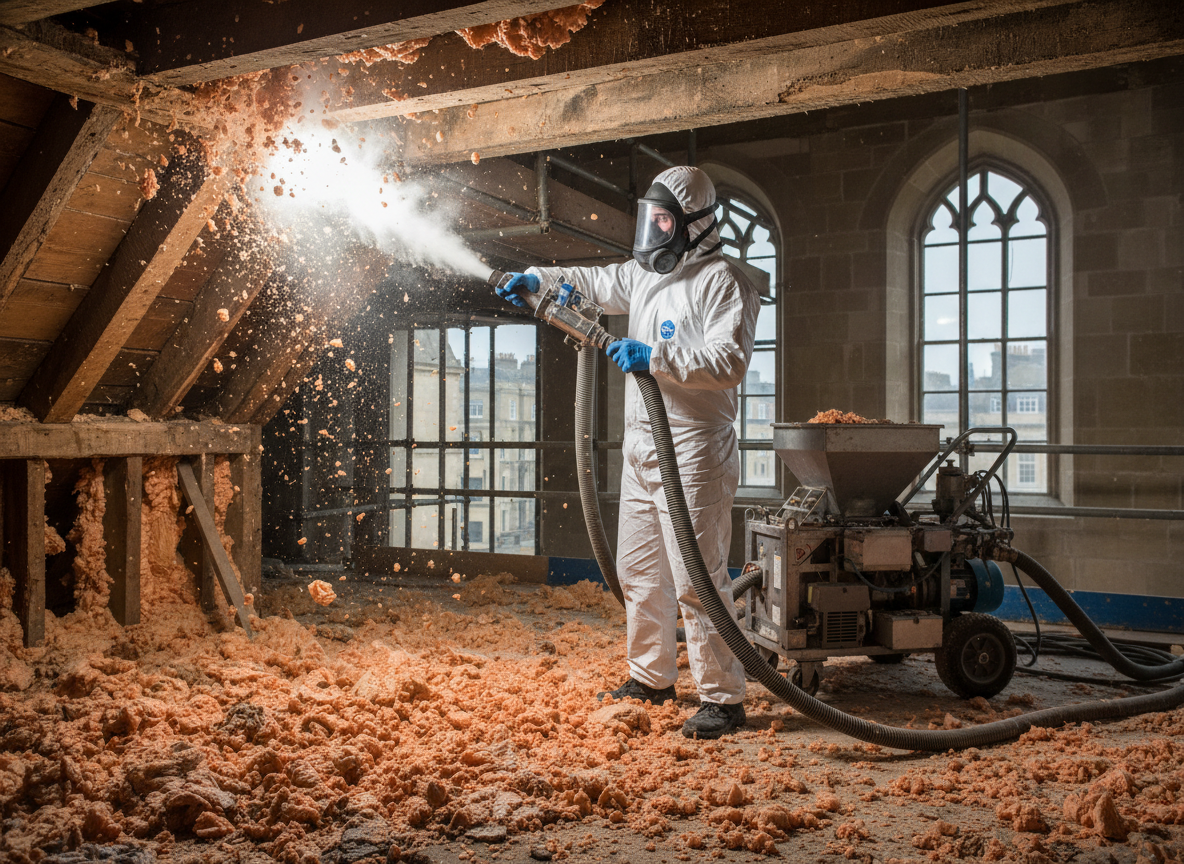 Spray Foam Removal in Trowbridge