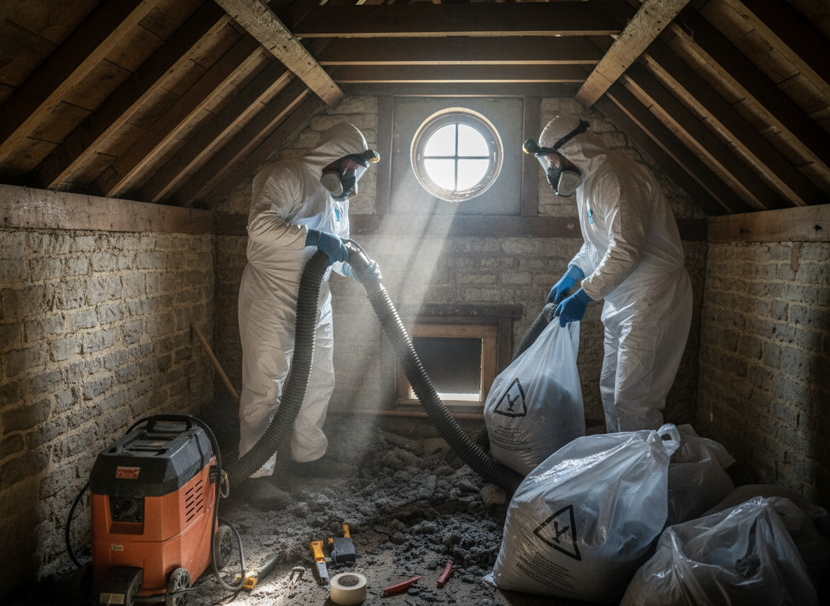 Spray Foam Removal in Wells